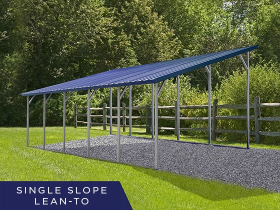 temporary lean to carport
